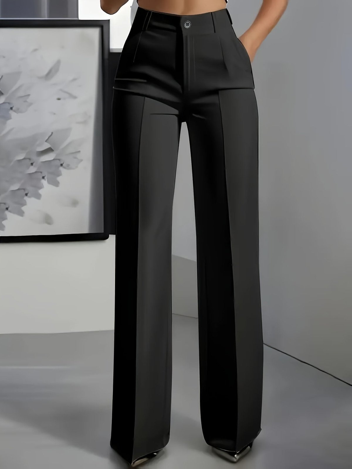Miss | Broek Dames High Waist - Polyester - Miss Madera MIS-DE1D2F