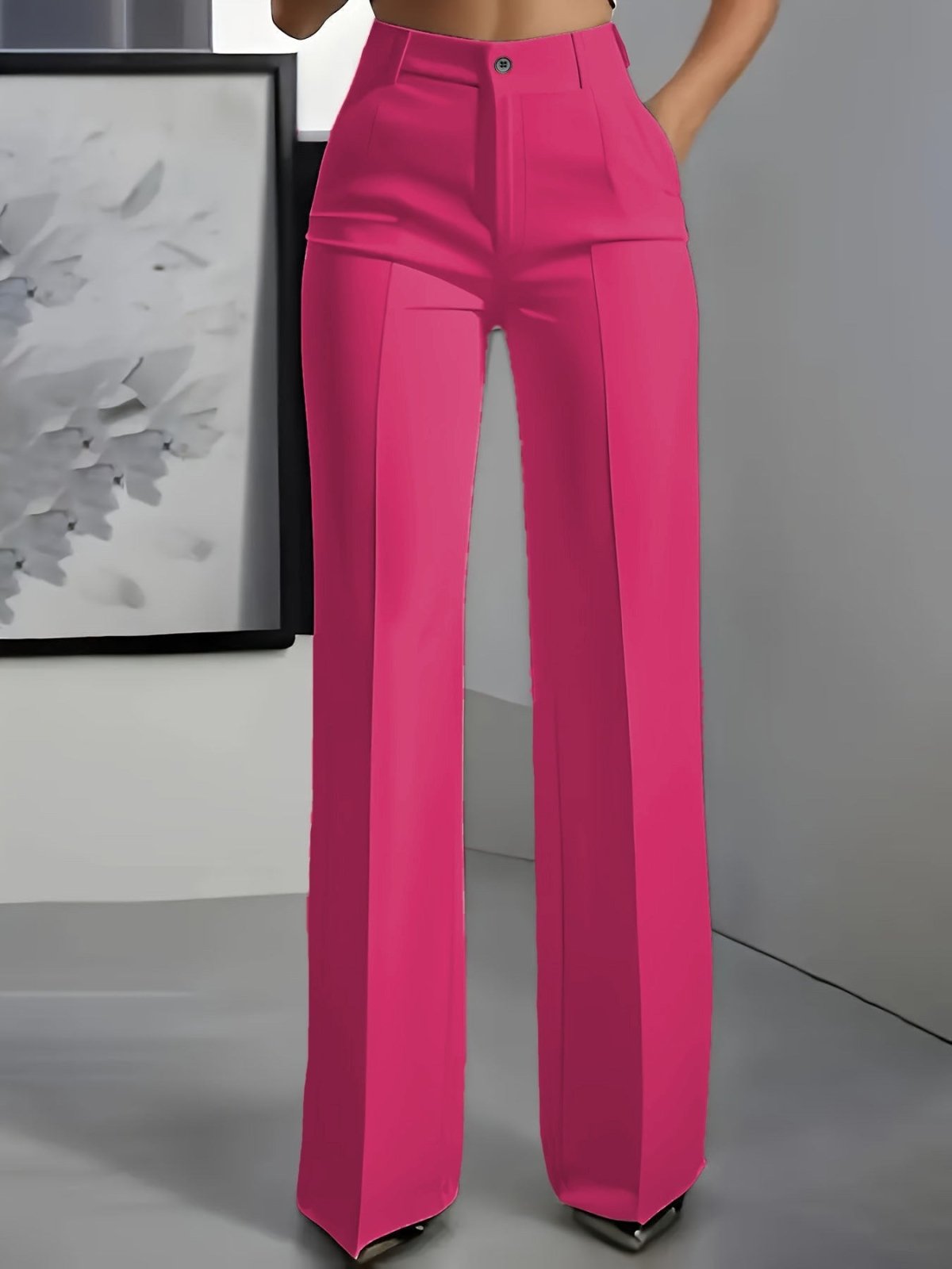 Miss | Broek Dames High Waist - Polyester - Miss Madera MIS-BB5B0E