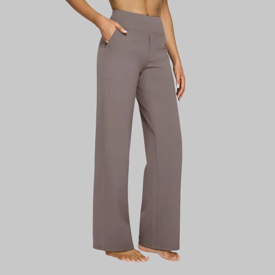 Miss | Broek Dames High Waist Regular - Katoenmix - Miss Madera MIS-310658