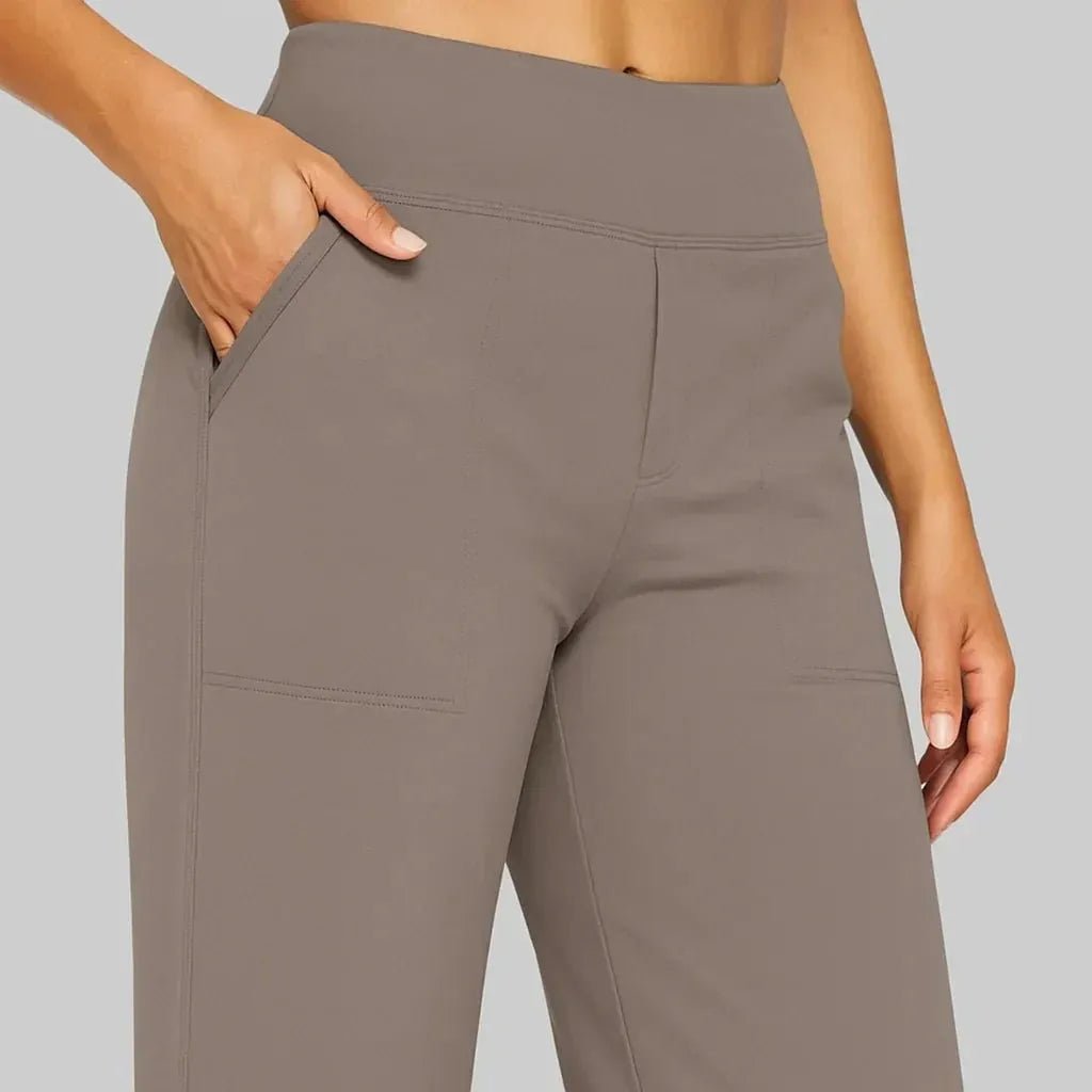 Miss | Broek Dames High Waist Regular - Katoenmix - Miss Madera MIS-711A9A