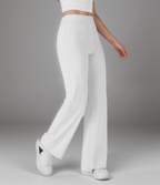 Miss | Broek Dames Hoge Taille Flared - Superelastische stretch stof - Miss Madera MIS-T4WC4Y