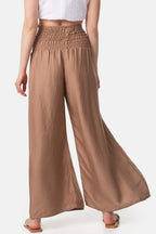 Miss | Broek Dames Palazzo Zomer - Viscose - Miss Madera MIS-1Z58QY