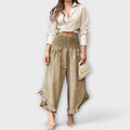 Miss | Broek Dames Relaxed Fit met Voorplooien - Viscose - Miss Madera MIS-NMOEMB