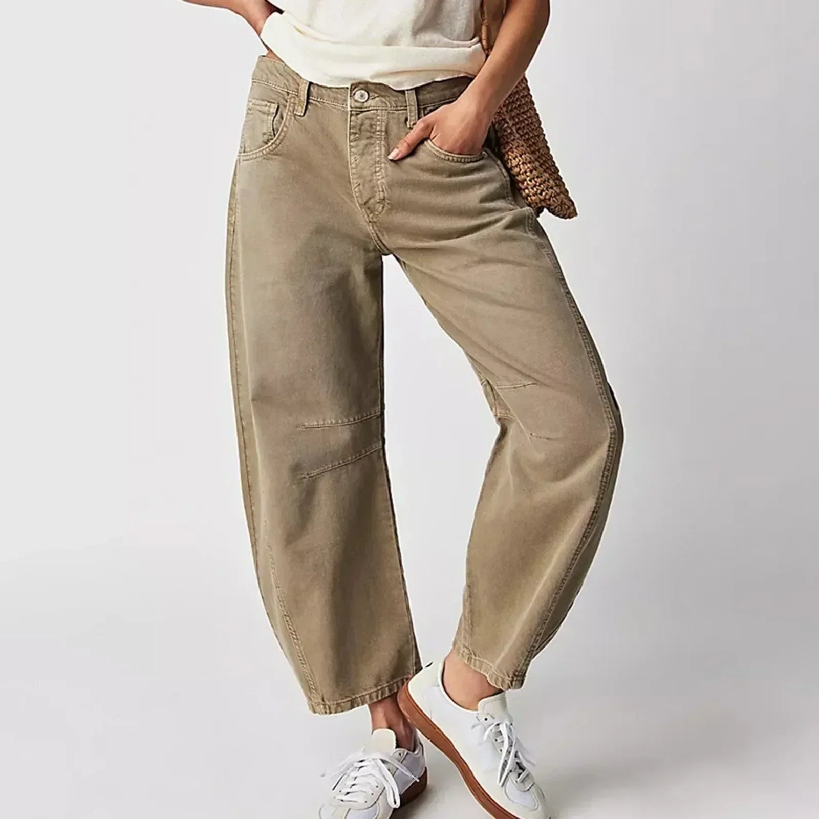 Miss | Broek Dames Relaxed Wide Leg - Viscose - Miss Madera MIS-70IWD3