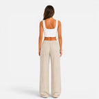 Miss | Broek Dames Wide Leg Comfort Fit - Viscose - Miss Madera MIS-M0SSUM