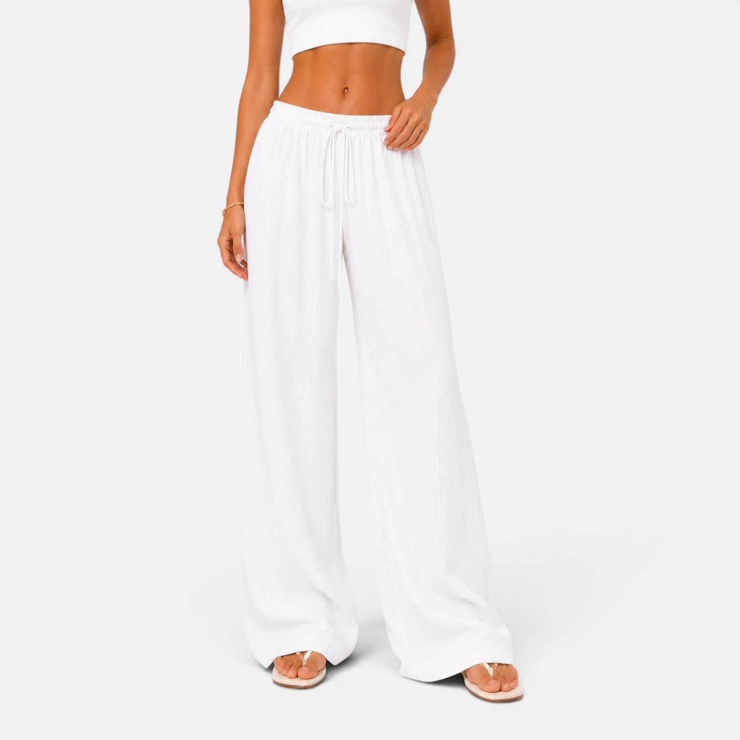 Miss | Broek Dames Wide Leg Comfort Fit - Viscose - Miss Madera MIS-52YESF