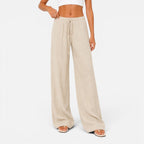 Miss | Broek Dames Wide Leg Comfort Fit - Viscose - Miss Madera MIS-M0SSUM