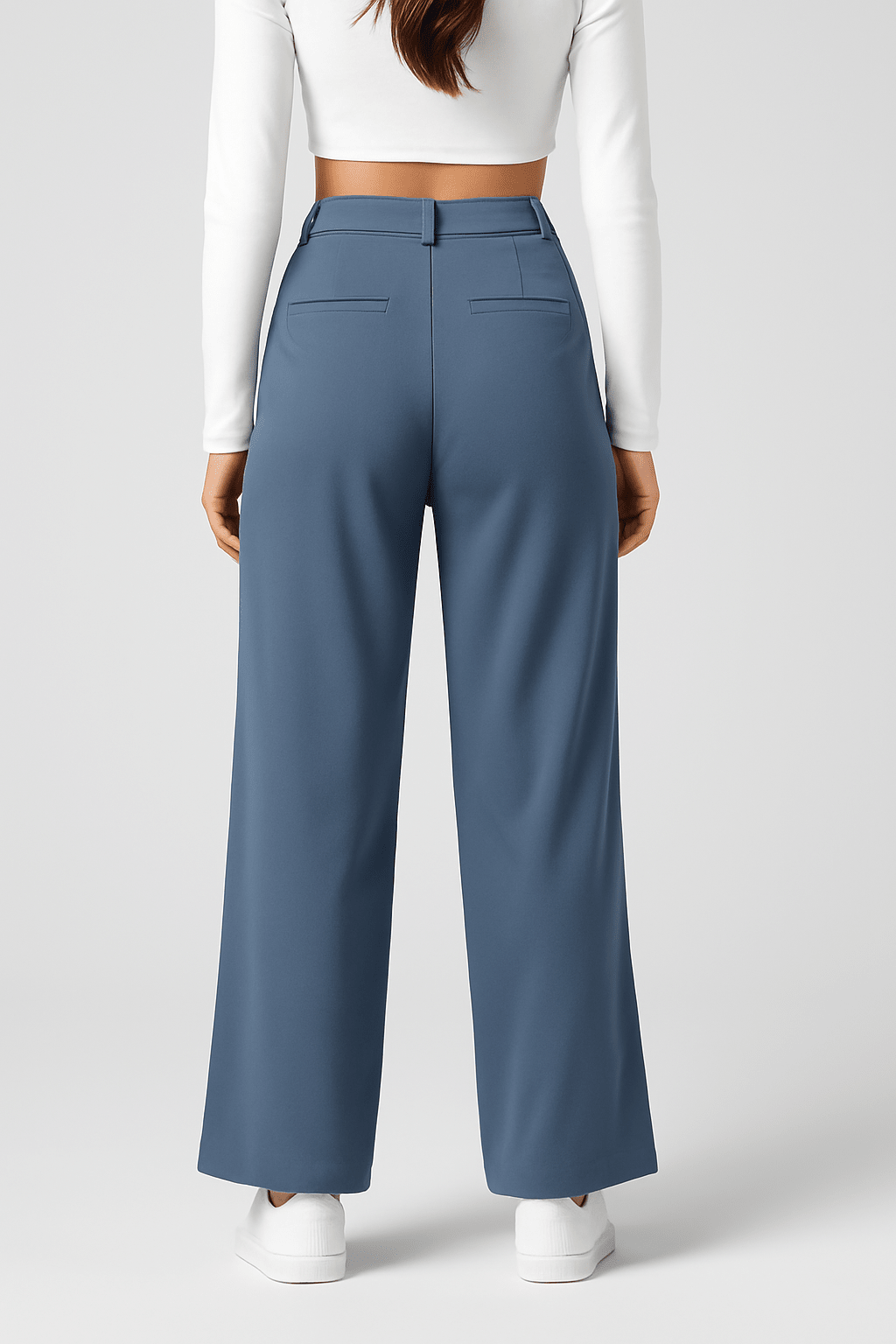 Miss | Broek Dames Wide Leg Hoge Taille - Biologisch katoen & premium polyester - Miss Madera MIS-ZQIBNW