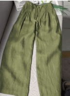 Miss | Broek Dames Wide Leg Lente - Katoen - Miss Madera MIS-8BTOUU