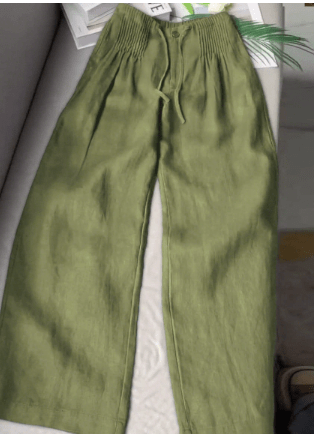 Miss | Broek Dames Wide Leg Lente - Katoen - Miss Madera MIS-8BTOUU