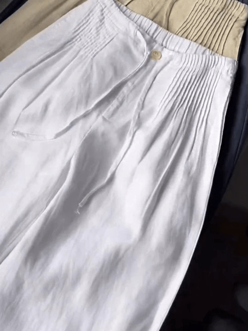 Miss | Broek Dames Wide Leg Lente - Katoen - Miss Madera MIS-EBCDJE