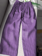 Miss | Broek Dames Wide Leg Lente - Katoen - Miss Madera MIS-GSL7KS