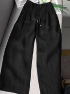 Miss | Broek Dames Wide Leg Lente - Katoen - Miss Madera MIS-SCH2GJ