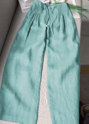Miss | Broek Dames Wide Leg Lente - Katoen - Miss Madera MIS-IEMHMO