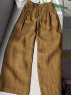 Miss | Broek Dames Wide Leg Lente - Katoen - Miss Madera MIS-K6TQL4