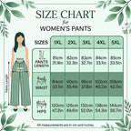 Miss | Broek Dames Wijd Capri Zomer - Stretch - Miss Madera MIS-YUAU5A