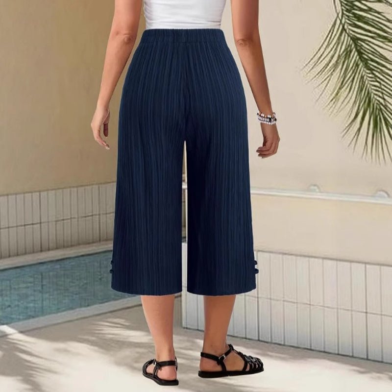 Miss | Broek Dames Wijd Capri Zomer - Stretch - Miss Madera MIS-HKRTY3