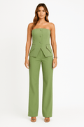 Miss | Broek Dames Zomer Regular Fit - Geweven Stof - Miss Madera MIS-28HMQW