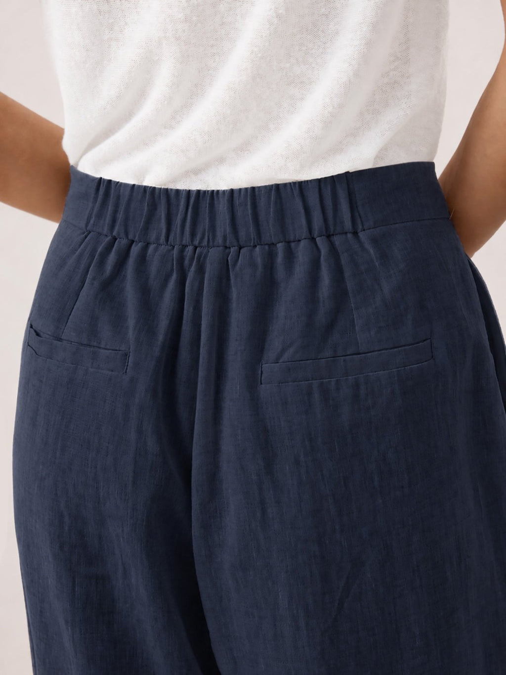 Miss | Broek Dames Zomer Regular Fit - Linnen - Miss Madera
