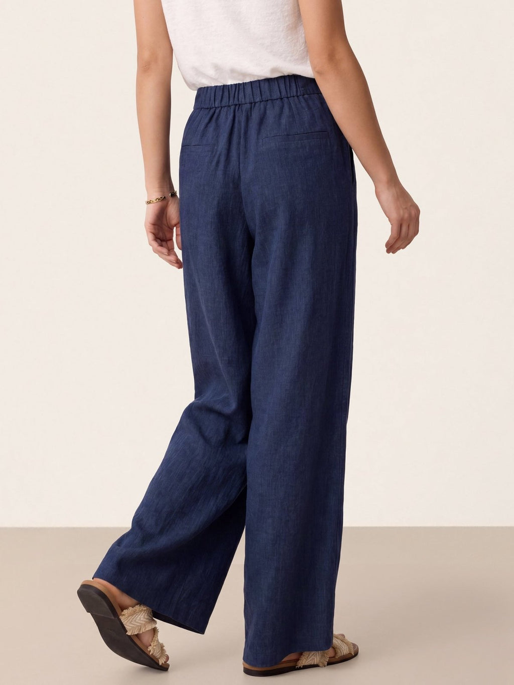 Miss | Broek Dames Zomer Regular Fit - Linnen - Miss Madera