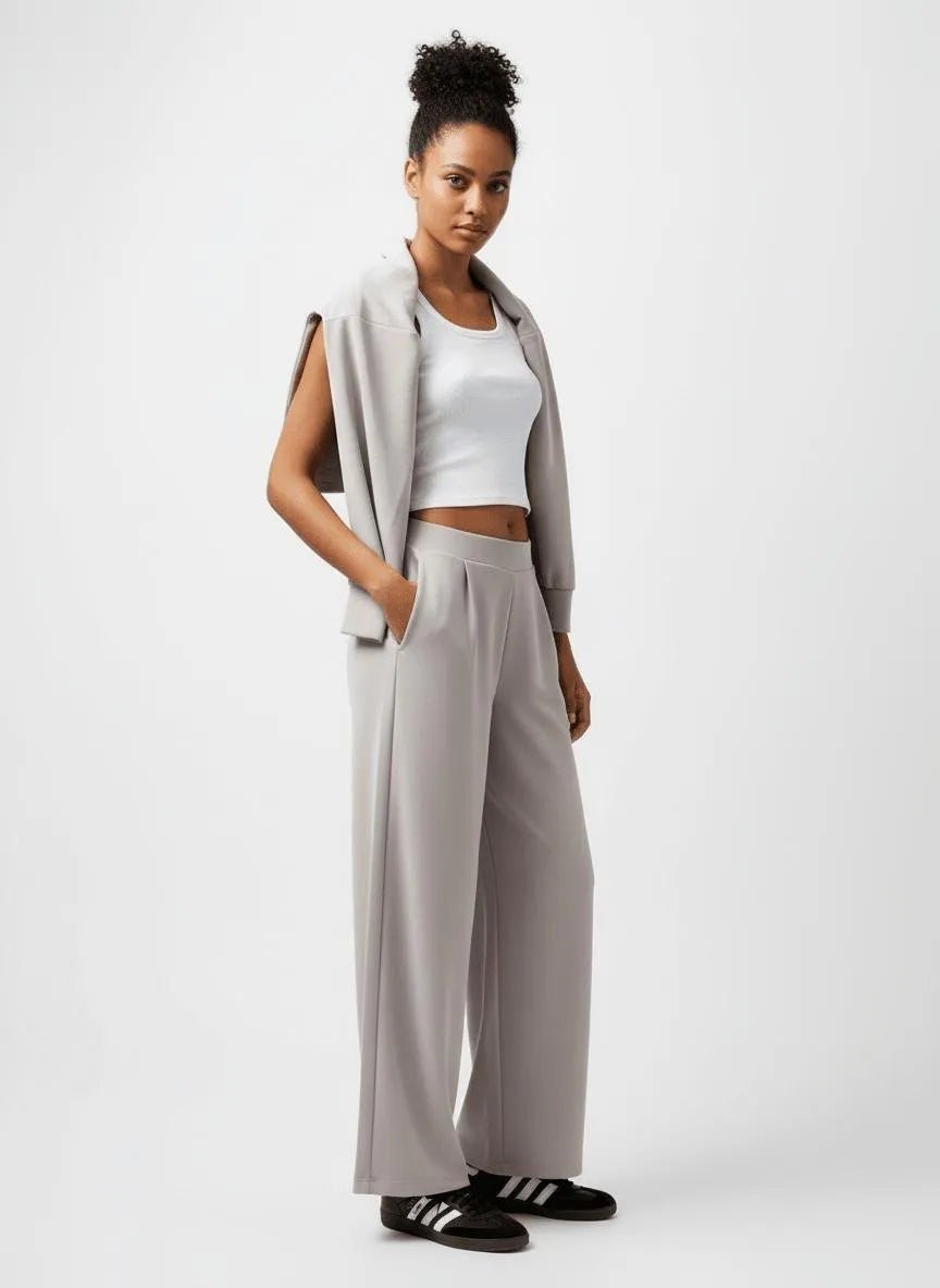 Miss | Broekset Dames Casual - Ademend Stof - Miss Madera