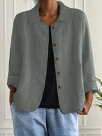 Miss | Cardigan Dames Casual - Katoen - Miss Madera