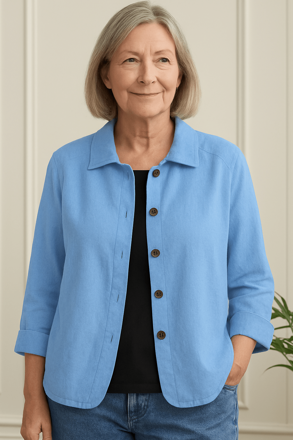 Miss | Cardigan Dames Casual - Katoen - Miss Madera