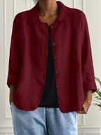 Miss | Cardigan Dames Casual - Katoen - Miss Madera