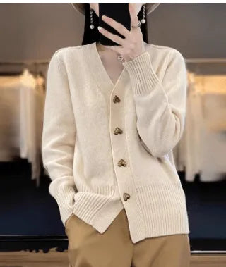 Miss | Cardigan Dames Elegant - Katoen-elastaan - Miss Madera MIS-C3180F