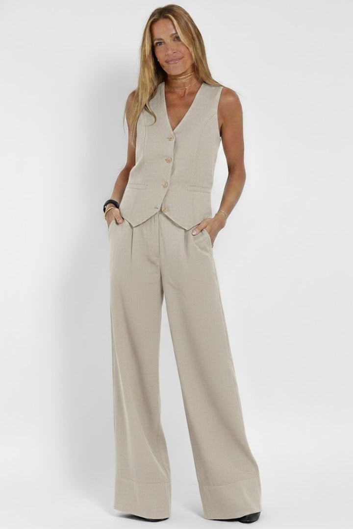 Miss | Co-ord Set Dames Casual Modern - Polyester - Miss Madera MIS-77405C