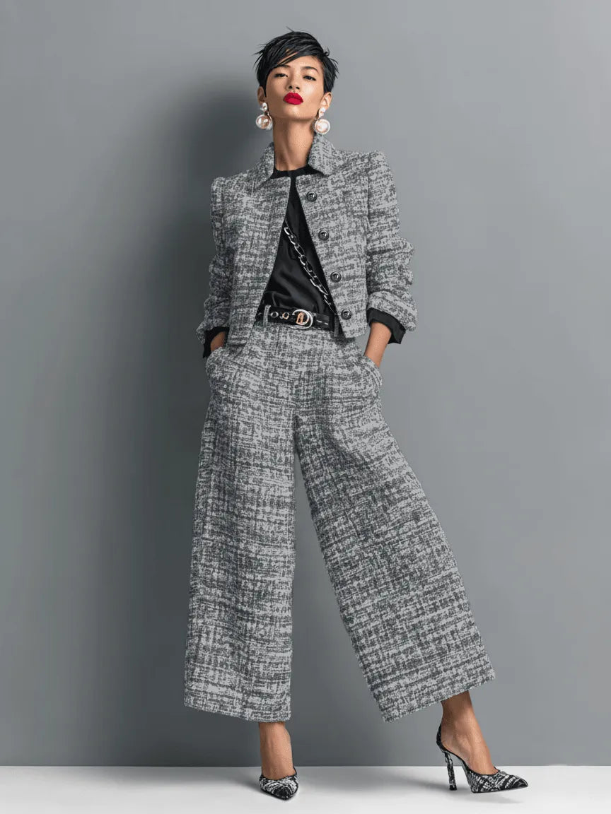 Miss | Co-ord Set Dames Casual - Polyester Mix - Miss Madera MIS-C1AC12