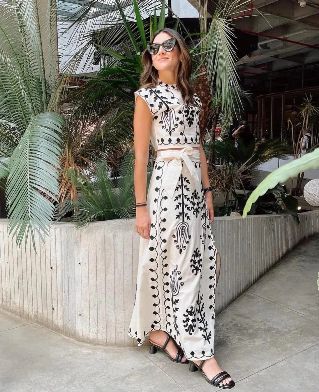 Miss | Co-ord Set Dames Casual - Polyester - Miss Madera MIS-169E40