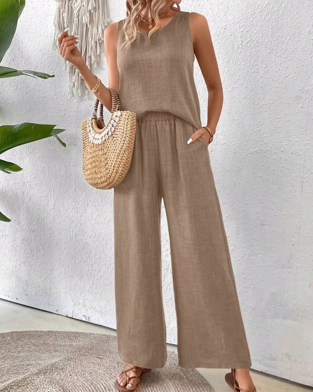 Miss | Co-ord Set Dames Casual - Polyester - Miss Madera MIS-A252B6