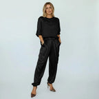 Miss | Co-ord Set Dames Casual - Satijn - Miss Madera MIS-C6FED5