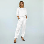 Miss | Co-ord Set Dames Casual - Satijn - Miss Madera MIS-BBDF1E