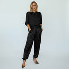 Miss | Co - ord Set Dames Casual - Satijn - Miss Madera