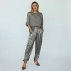 Miss | Co - ord Set Dames Casual - Satijn - Miss Madera