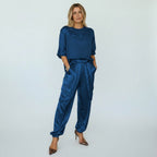 Miss | Co - ord Set Dames Casual - Satijn - Miss Madera