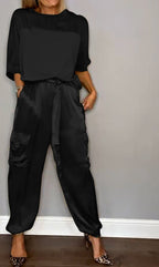 Miss | Co - ord Set Dames Elegant - Polyester - Miss Madera