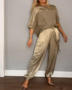Miss | Co - ord Set Dames Elegant - Polyester - Miss Madera