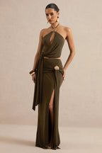 Miss | Co-ord set Dames Halter Avond Stijl - Stretch Jersey - Miss Madera MIS-XJSFN5