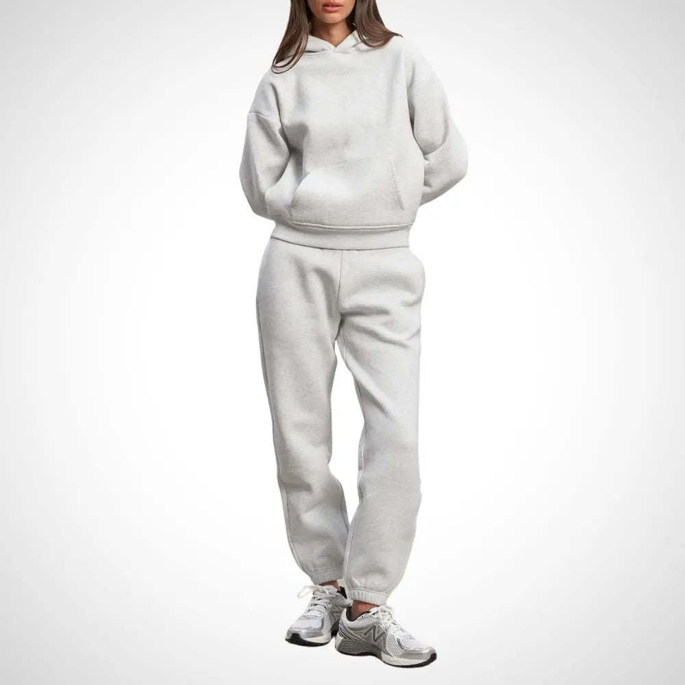 Miss | Co-ord Set Dames Jogging Katoen - Hoodie & Jogger - Miss Madera MIS-YSSV20