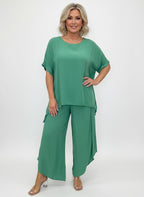 Miss | Co - ord Set Dames Lente/Zomer Relaxed - Viscoseblend - Miss Madera