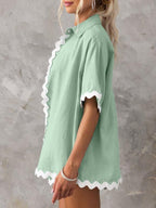 Miss | Co-ord set Dames Loose Fit Contrast - Polyester - Miss Madera MIS-PXWDG8