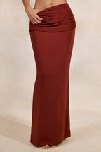 Miss | Co-ord set Dames Maxi Satijn Avond - Satijn - Miss Madera MIS-QIF5Q3