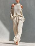 Miss | Co-ord Set Dames Off-Shoulder Casual - Viscose - Miss Madera MIS-961682