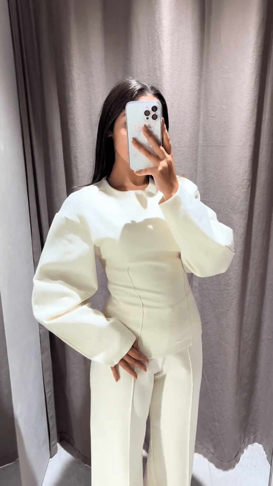 Miss | Co-ord set Dames Oversized Wide-Leg - Polyester - Miss Madera MIS-5SPF2F