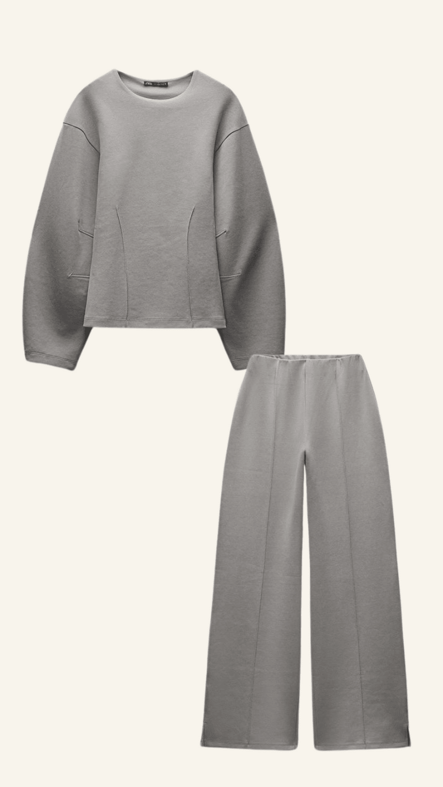 Miss | Co-ord set Dames Oversized Wide-Leg - Polyester - Miss Madera MIS-TZ5WDV