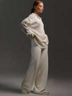 Miss | Co-ord set Dames Relaxed Fit Lounge - Katoen - Miss Madera MIS-I9MRIX