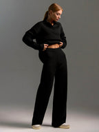 Miss | Co-ord set Dames Relaxed Fit Lounge - Katoen - Miss Madera MIS-I9MRIX